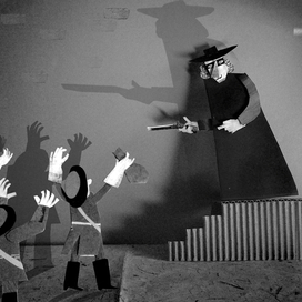 По мотивам кино 1940 года. "Зорро"