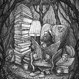 Крот-мечтатель о приключениях