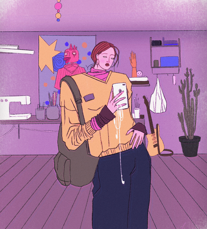 Иинстамодель