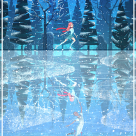 Рождественская открытка