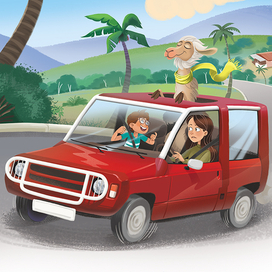 Детская история про ламу