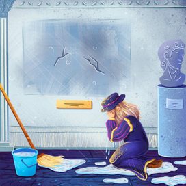 Художник потерял свою картину 