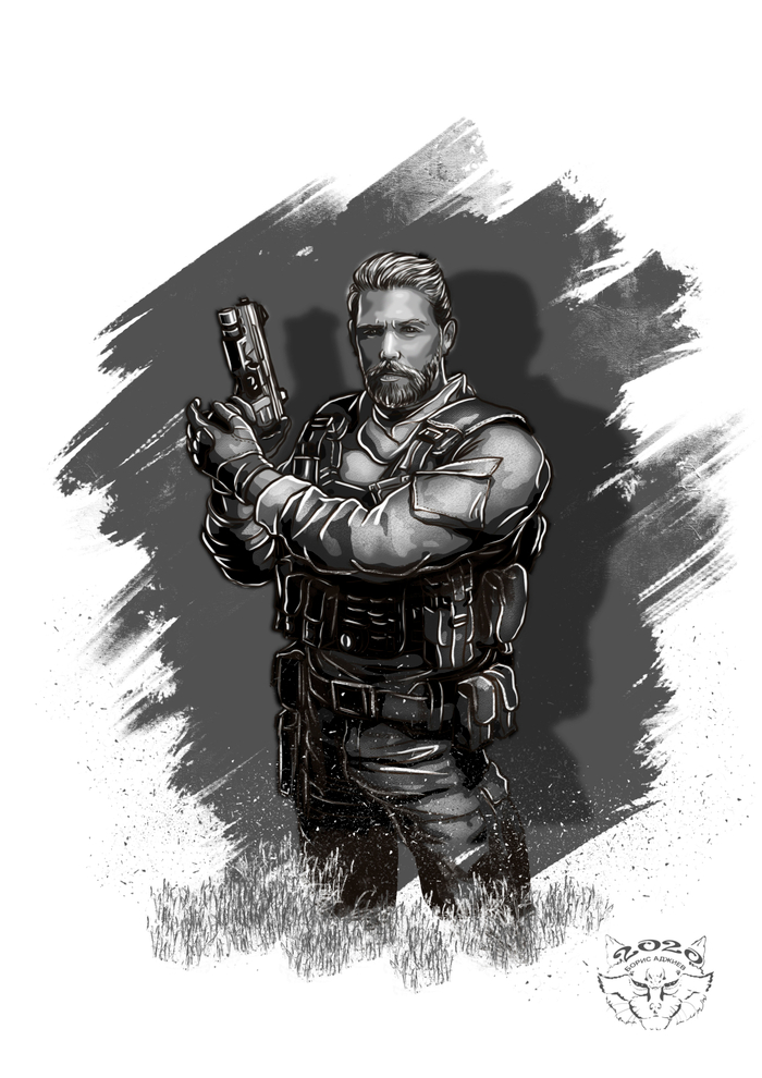 Набросок персонажа...