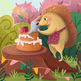 Ёж-тортодел