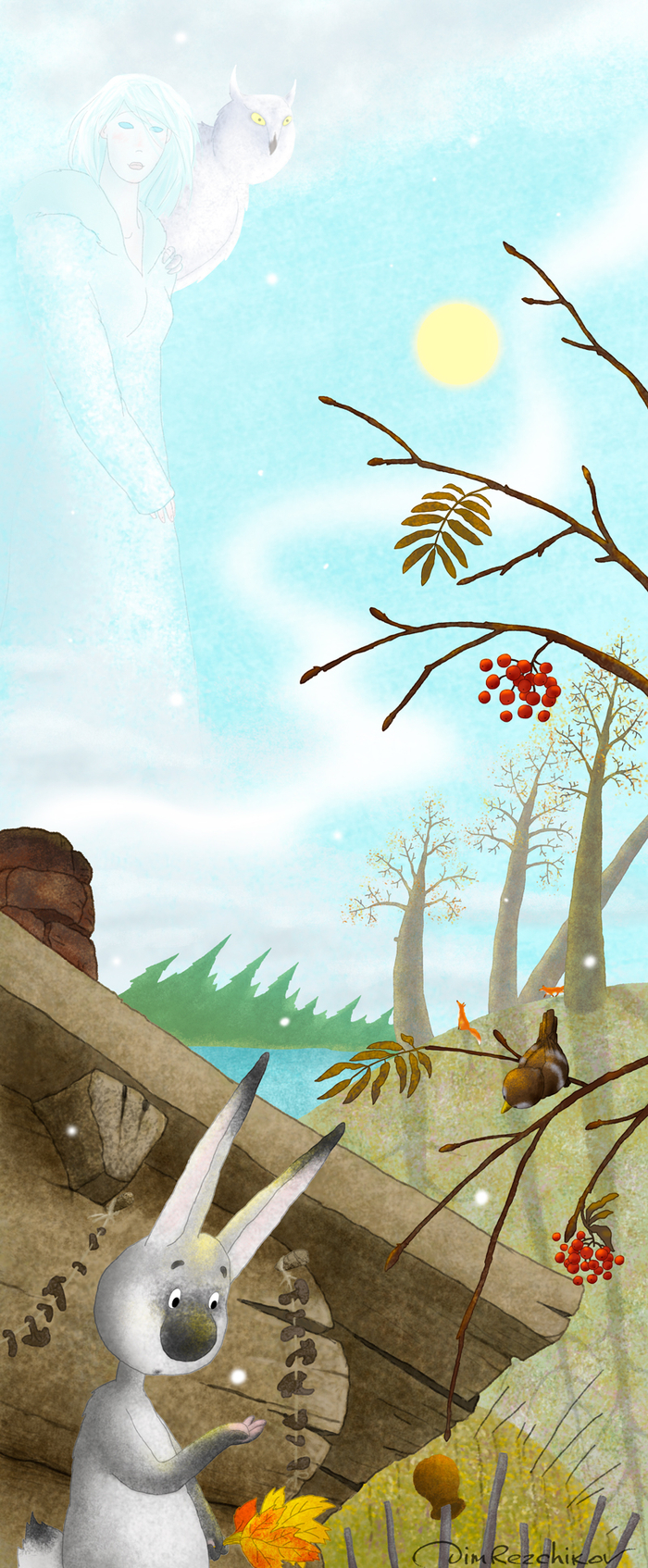 Первый снег, ноябрь