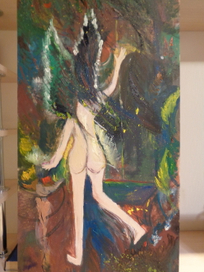 Бесёнок. Подожди, я только форточку закрою.