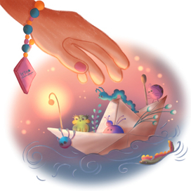 Бумажный кораблик