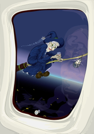 Небо Хеллоуина