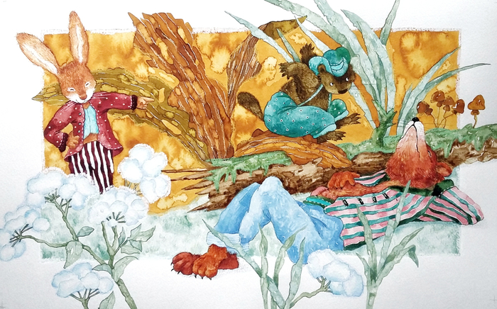 "Матушка Западный ветер" Т.У.Берджесс