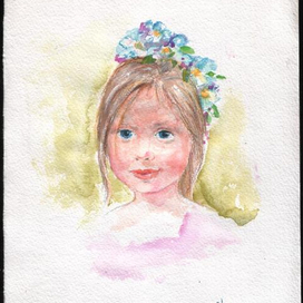 Портрет девочка