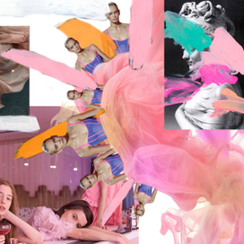 Серия авторских коллажей