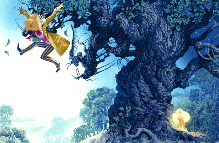 С.Прокофьева Девочка-Свеча. Разворот