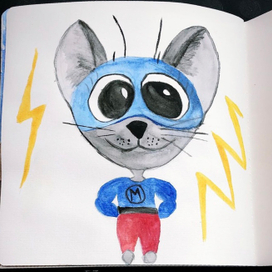 Супергеройская мышь