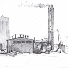 часть стройки...