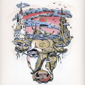 Экслибрис "Похищение Европы"