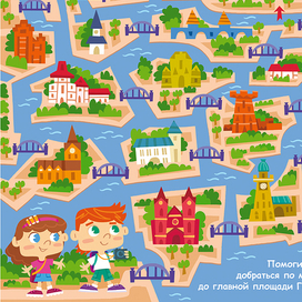 Лабиринт для книги путешествие по миру