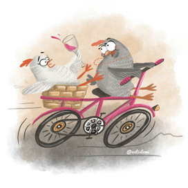 Весёлые курочки