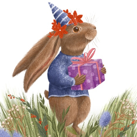 Иллюстрация для серии открыток