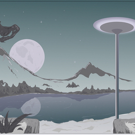 лунный пейзаж