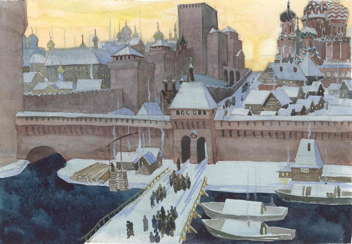 Москва 16 век.