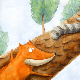 Иллюстрация к детской книжке "Секреты волшебного леса"