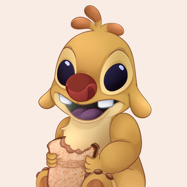 Фантарт "Лило и Стич"