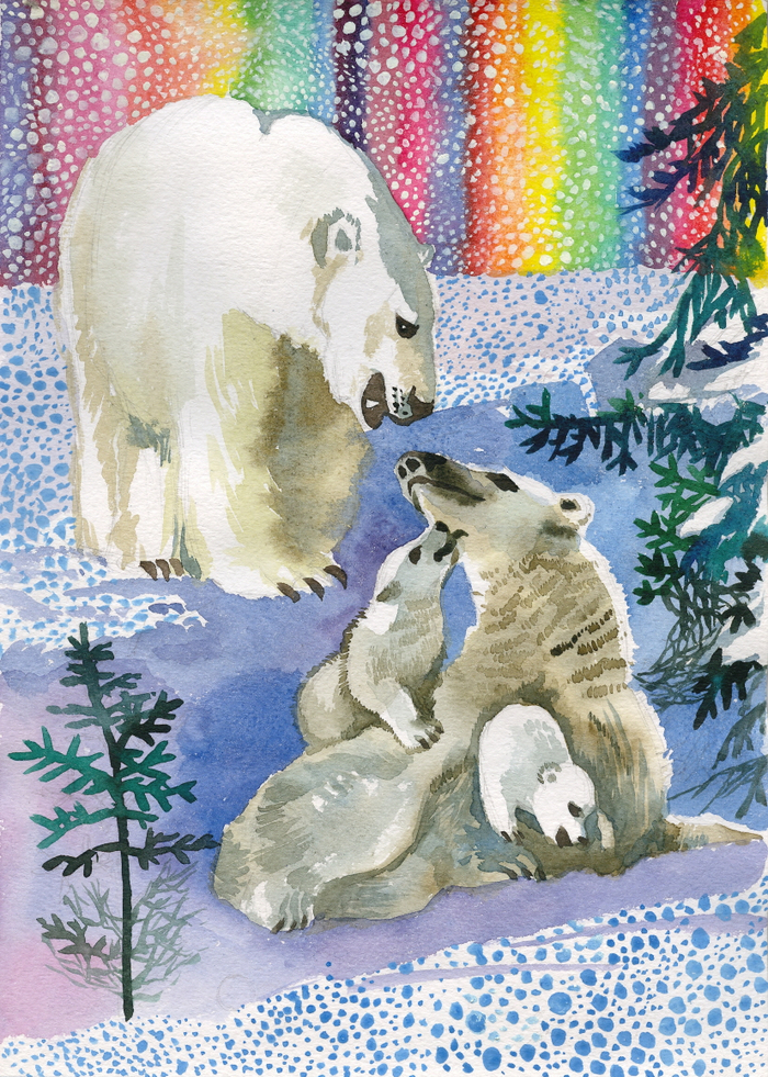 Белые медведи