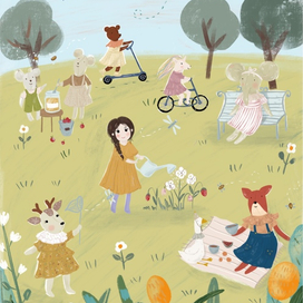 Иллюстрация для мастерской игрушек