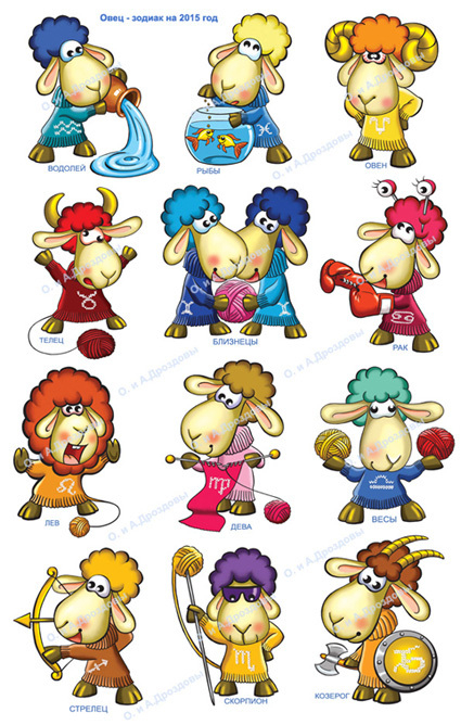 Овец - персонаж на 2015 год