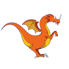 Анимация дракона