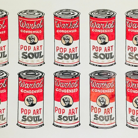 душа поп арта