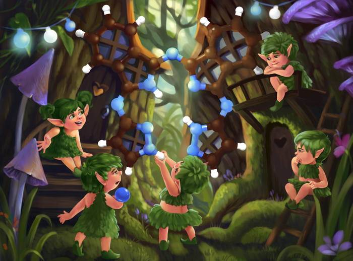 Лесные жители и молекула.