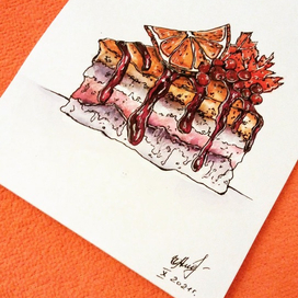 Осенний десерт