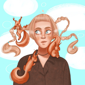 Стилизованный портрет 