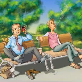 Трудоголик и Бездельник