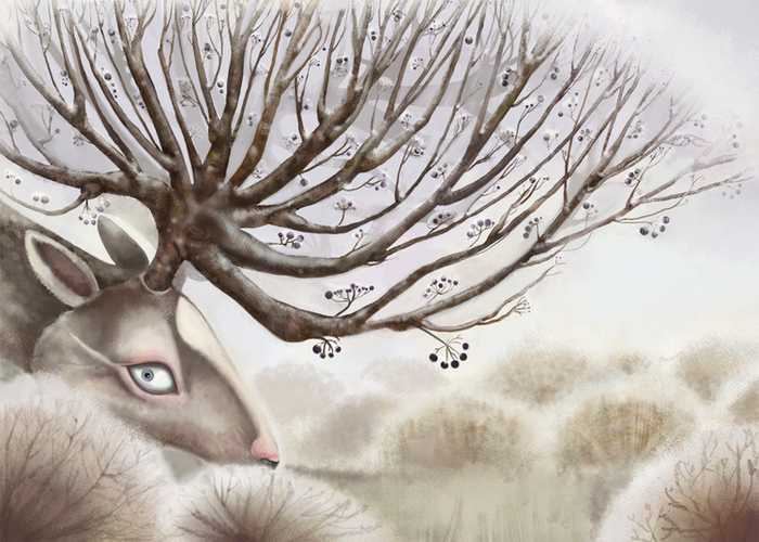 иллюстрация к сказке "Зархай сын Тархая"