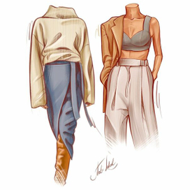 Эскиз одежды