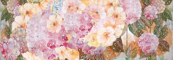 "Цветочные шары".Заставка.