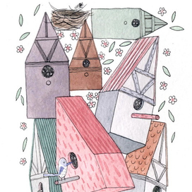 серия скворечники