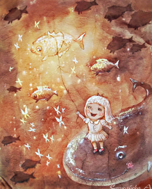 Рыбный фонарик