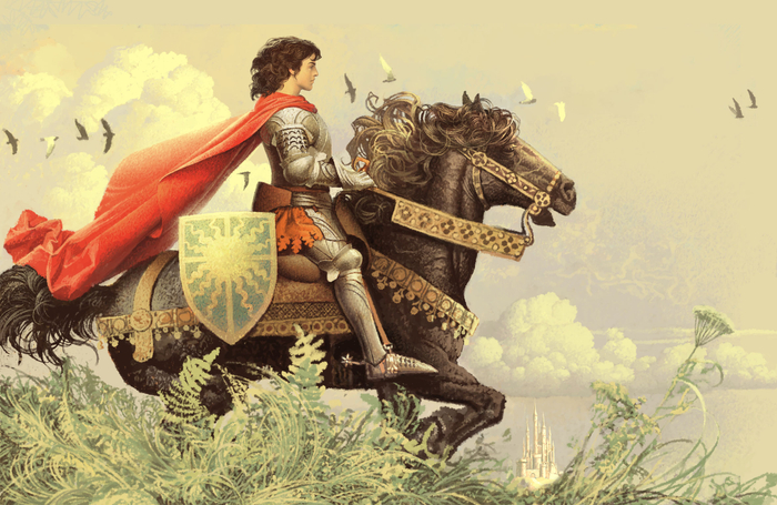 Иллюстрация к Пчелке, Анатоля Франса