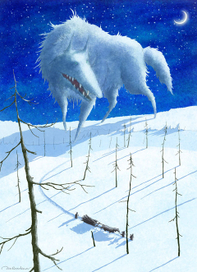 иллюстрация к книге "Белый волк" (1)