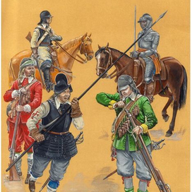 Англия гражданская война 1642-1649гг.