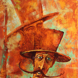 Люди в красных целиндрах