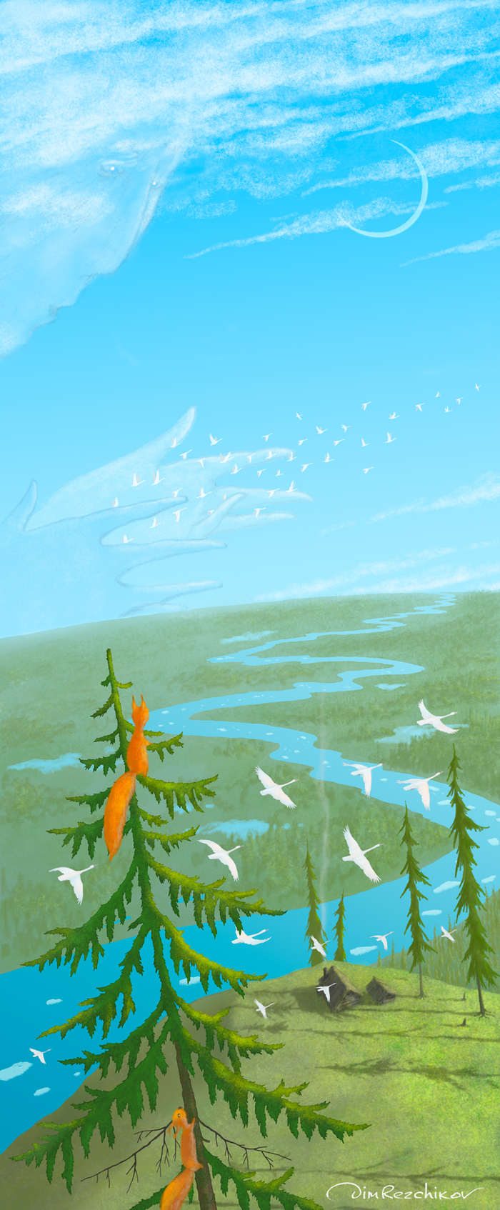 еще один Бес крыльев )