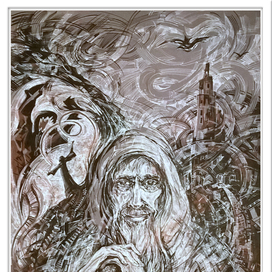 "Властелин Колец" Толкина. Гэндальф серый- Гэндавльф белый