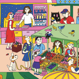 Летнее меню для кафе Eggsellent