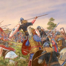 The battle of Strasburg 357 AD