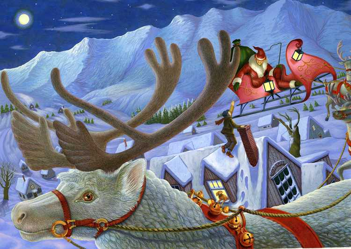 Cанта Клаус  ( фрагмент )