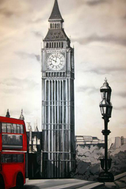 Роспись стены, БигБен. Кисти